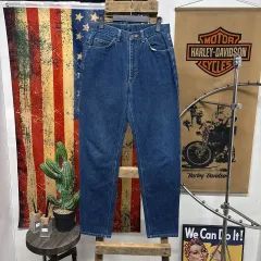 00s リー ライダース ジャパンライン デニム バギーパンツ シールドポケット N545