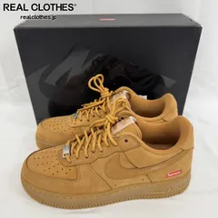 【未使用】Supreme×NIKE/シュプリーム×ナイキ AIR FORCE 1 LOW Flax/Wheat/エアフォース1 ロー DN1555-200/27.0