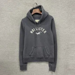 ホリスター カジュアル 弱起毛 刺繍 フードTシャツ M A05095