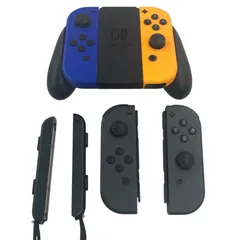 186000 動作未確認 Nintendo 任天堂 ニンテンドウ コントローラ― ジョイコン Joy-Con  Joy-Con ストラップ　Joy-Con グリップ 2点まとめ売り