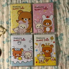 リラックマ ミニ ポケットブック 付箋メモ ラベル