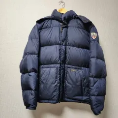 L ポロ ラルフローレン 星条旗 ダックダウン パファー アウター