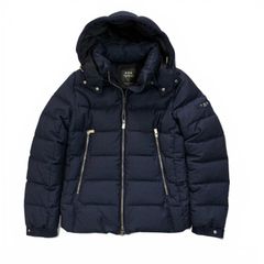 美品 EMPORIO ARMANI エンポリオアルマーニ 編み込み ニット ボア