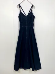 archives アルシーヴ デニムキャミ ワンピース sizeM/濃紺 ■■レディース
