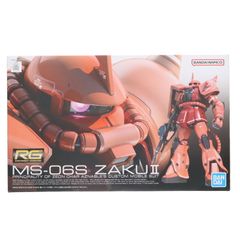 (재판매) RG 1/144 MS-06S 샤아 전용 자쿠 기동 전사 건담 프라 모델 (5061595) 반다이 스피릿