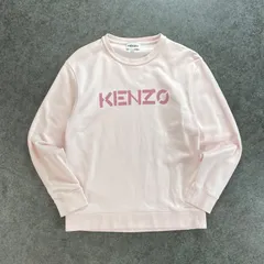 KENZO Crewneck Sweatshirt ケンゾー スウェット トレーナー クルーネック ロゴプリント ピンク系 レディース FB62SW8214ML