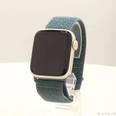 ソフマップ 〔中古品〕 Apple Watch SE 第2世代 GPS 40mm スターライトアルミニウムケース レイクグリーンスポーツループ【348】