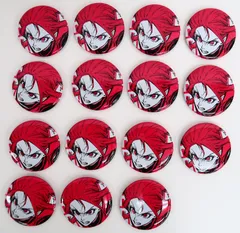 15個 ブルーロック 千切豹馬 シークレットメタル缶バッジ