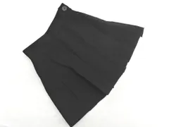 snidel スナイデル プリーツ スカート パンツ size1/黒 ◇■ レディース