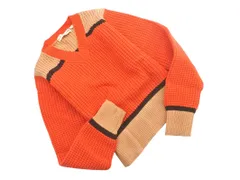 UNIQLO ユニクロ MARNI マルニ ウール混 Vネック ニット セーター sizeM/オレンジ ◇■ レディース