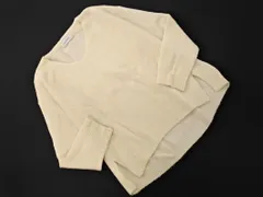 simplicite シンプリシテェ ウール混 Vネック ニット セーター アイボリー ◇■ レディース