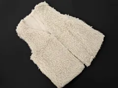 CLASSICAL ELF クラシカルエルフ プードルファー ベスト sizeM/白 ◇■ レディース