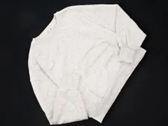 GLOBAL WORK グローバルワーク 裏起毛 トレーナー スウェット sizeL/白ｘグレー ◇■ レディース