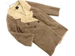 KBF ケービーエフ アーバンリサーチ フェイクムートン コート sizeOne/グレージュ ◇■ レディース