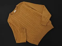 earth music&ecology アースミュージック＆エコロジー ウール混 ケーブル編み ニット セーター sizeM/ベージュ ◇■ レディース