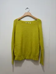 UNIQLO ユニクロ ウール モヘア ブレンド ニット (レディース Sサイズ)