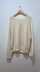 UNIQLO ユニクロ アイボリー ニット (レディース M)