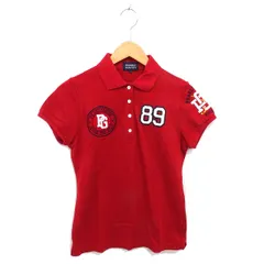 パーリーゲイツ PEARLY GATES 国内正規品 ゴルフウェア ポロシャツ シャツ ロゴ刺繡 半袖 1 赤 レッド /TT23