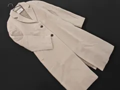 INDIVI インディヴィ ウール混 チェスター コート size9/グレージュ ◇■ レディース