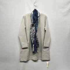 レディース トップス プラチナグレー L ストール付き きれいめ 上品☆CTR-72☆