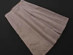 新品 any SiS エニィスィス スウェード調 タック スカート size3/グレー ◇■ レディース