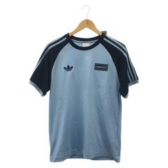 正規品 adidas oasis ライトブルー Tシャツ live25 XL - メルカリ