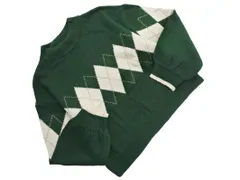 INGNI イング アーガイル ニット セーター sizeM/緑 ◇■ レディース