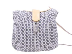 CHARLES JOURDAN シャルルジョルダン 総柄 ショルダー バッグ オフホワイト ■■ レディース