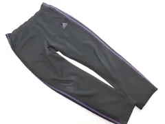 adidas アディダス 3ストライプ トラック パンツ sizeL/チャコール ■■ メンズ