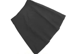 KUMIKYOKU 組曲 Aライン 台形 スカート size3/黒 ◇■ レディース