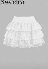 SHEIN シズニルック 白 スカート