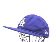 New Era ニューエラ 59FIFTY レトロクラウン ロサンゼルス ドジャース ベースボール キャップ size59.6/紺 ■■ メンズ