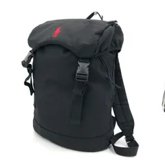 ポロラルフローレン リュック バックパック ビッグポニー ネイビー 赤 刺繍 軽量