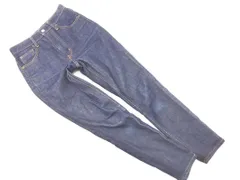 SLY スライ USED加工 スキニー デニムパンツ size24/紺 ■■ レディース