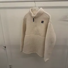 THE NORTH FACE ザノースフェイス 白 ハーフジップ フリース