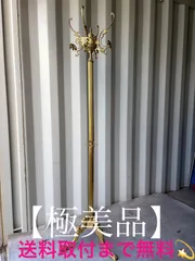 取付無料！イタリア製 真鍮 ゴールド おしゃれインテリアコートハンガー✨