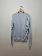 UNIQLO ユニクロ コットン コットンカーディガン (レディース Mサイズ)