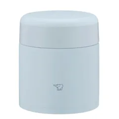 象印 スープジャー 300ml 汁椀サイズ 【おいしく保温・保冷】 洗う点数3点のみ 洗いやすい シームレスせん お弁当 広口 アイスグレー SW-KA30-HL [アイスグレー] [単品] [300 ml]