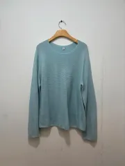 UNIQLO ユニクロ コットン ニット (レディースL)