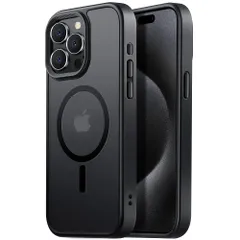 《特価★早い者勝ち★１点限り》Gtsoho iPhone 15 Pro ケース 用 ケース マグネット搭載 ワイヤレス充電  耐久性 全面保護 ブラック