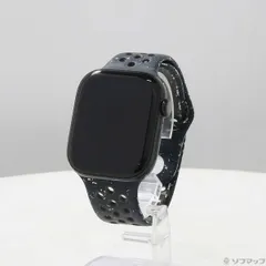 ソフマップ 〔中古品〕 Apple Watch Series 10 GPS 46mm ジェットブラックアルミニウムケース ミッドナイトスカイNikeスポーツバンド【305】