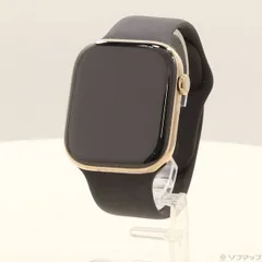 ソフマップ 〔中古品〕 Apple Watch Series 10 GPS + Cellular 46mm ゴールドチタニウムケース ブラックスポーツバンド【344】