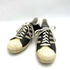 【中古品】adidas アディダス SUPER STAR 80S VINTAGE DX スーパースター80s ヴィンテージ デラックス  S74935 スニーカー 靴 シューズ 【163-260126-yn-10-izu】