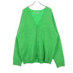 ZARA ザラ 長袖 ニットカーディガン L グリーン メンズ 古着