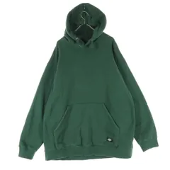 Dickies ディッキーズ 長袖 スウェットパーカー XL グリーン ビッグサイズ レディース 古着