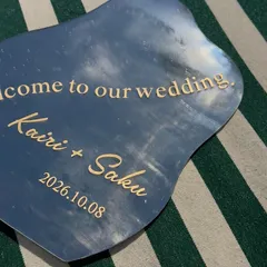 【追跡あり】ウェルカムステッカー　ウェルカムミラー　ウェルカムアクリル　ウェルカムスペース　結婚式
