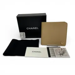 CHANEL シャネル 二つ折り財布 ココボタン ユニセックス