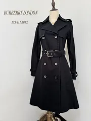 バーバリーロンドン　ブルーレーベル　トレンチコート　ライナーなし　表記サイズ38 三陽商会