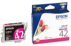 Epson SC1M35 マゼンタインクカートリッジ 350ml - メルカリ