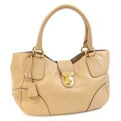  プラダ トートバッグ BR4627 ベージュ レザー